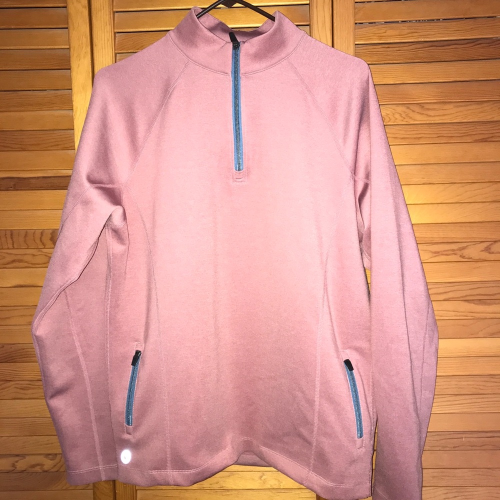 UNTUCKit quarter zip sweatshirt